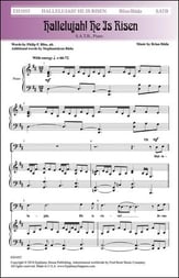 Hallelujah! He Is Risen SATB choral sheet music cover